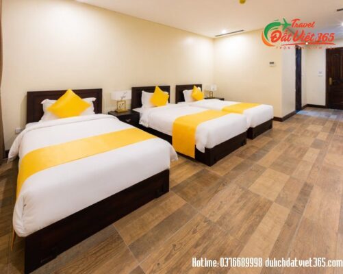 đặt phòng khách sạn trong chùa tam chúc