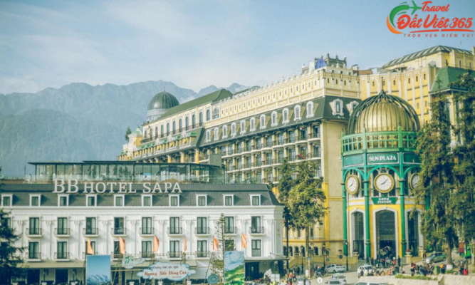 Ở trung tâm thị trấn Sapa – thuận tiện di chuyển, gần điểm check-in nổi tiếng