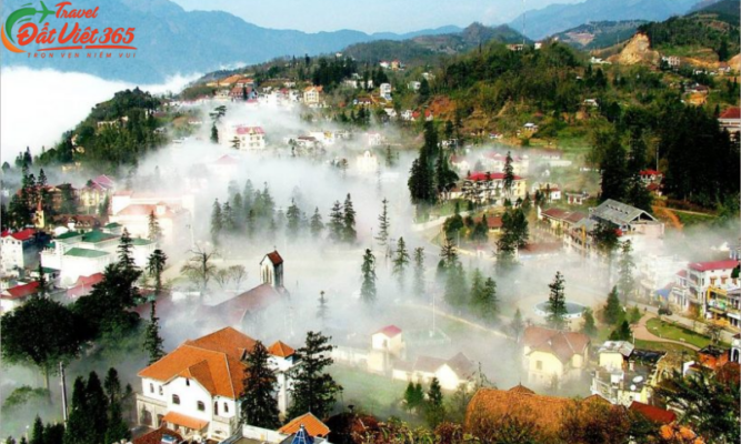 Sapa – thị trấn trong mây, thuộc tỉnh Lào Cai, nằm ở độ cao khoảng 1.500 – 1.800m so với mực nước biển